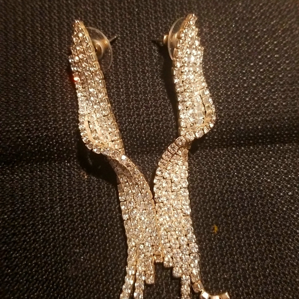 From Paris crystals beautiful earrings
